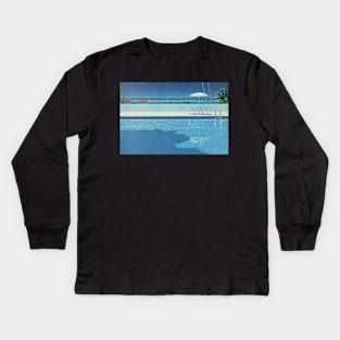 hiroshi nagai Kids Long Sleeve T-Shirt